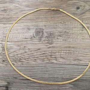 23" Vintage Gold tone chain long